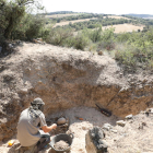 L’excavacions de Foradada han descobert el cos del que podria ser un soldat republicà.