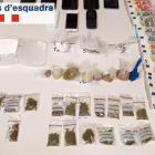 Imatge de la droga decomissada a Balaguer