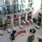 Una vista general de la Biblioteca Pública de Lleida.