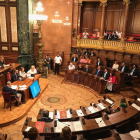 Imatge general de la sessió extraordinària del Ple del Consell Municipal de Barcelona.