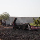 Un incendi crema un tractor a Alpicat