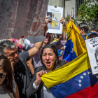Imagen de archivo de protestas contra Maduro en Miami.