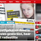 Captura del portal holandes Gelderlander, que publicó lan otícia de la joven.