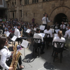 L’agrupació musical Guayedra de Canàries va ser l’encarregada ahir d’oferir el concert inaugural.