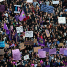 Imagen de archivo de una manifestación del 8 de marzo en Lleida.