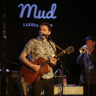 Depedro, ayer durante el concierto inaugural del MUD en el Cafè del Teatre de Lleida.