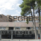 L'entrada a Urgències de l'hospital Arnau Vilanova de Lleida.