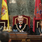 El rey Felipe VI ha presidido el acto de apertura del Año Judicial.