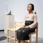Escultura de una esclava sexual coreana censurada en Japón.