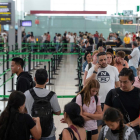 L’aeroport de Barcelona va afrontar ahir amb normalitat la segona jornada de vaga dels treballadors de vigilants.