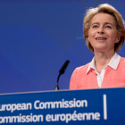 La presidenta de la Comisión Europea, Ursula Von der Leyen.