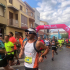 Momento de la salida de la carrera, celebrada ayer en Térmens.