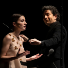 María Valderde, observada per Gustavo Dudamel a Peralada.