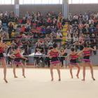 Més de 500 gimnastes al trofeu de rítmica de Balaguer