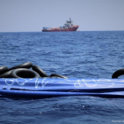 Médicos sin Fronteras anunció ayer el rescate de otros 81 migrantes en aguas del Mediterráneo.