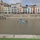 Balaguer retira las algas del río para la celebración de la Transsegre