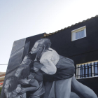 La obra “Graffaune Wolf”, segundo premio, está situada en la calle Segrià del municipio. 