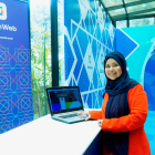 Hajjah Hasni Zarina, directora general de la companyia SalamWeb Technologies.