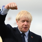 El primer ministre Boris Johnson ahir a Londres.