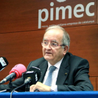 El presidente de Pimec, Josep González.