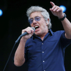 El vocalista de la banda, Roger Daltrey, durante un concierto.