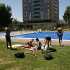 La piscina municipal del barrio de Cappont en una imagen de archivo.