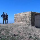 El Projecte Oenante recupera una antiga cabana de pedra seca de Castellserà convertint-la en observatori de fauna