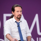 El líder de Únidas Podemos, Pablo Iglesias, en una foto de archivo.