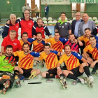 Cañellas, al centre de la imatge, amb la resta de la selecció.