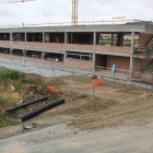 Les obres de la nova escola de Primària d’Almenar que els veïns esperen des de l’any 2004.
