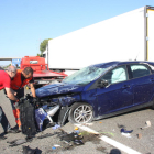 Imatge d’un accident de trànsit el mes passat a Constantí.