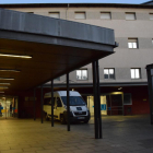 La façana de l’hospital de la Seu d’Urgell el mes de gener passat.