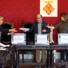 El recuento de los votos del proceso participativo de Cervera. 