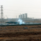 Imagen de una instalación petrolífera en Arabia Saudí.