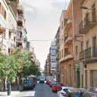 La calle Alfred Perenya de Lleida.