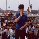 Portaveus dels estudiants a les protestes del 1989.