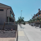 La última urbanización de viviendas de Sant Llorenç de Montgai. 