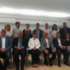 Los concejales del nuevo ayuntamiento de Alcarràs. 