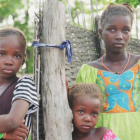 Tres nenes de diferents edats que apareixen al documental.