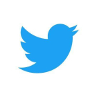 El logotip de Twitter.