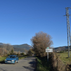 Una de las líneas peligrosas del término municipal de La Seu. 