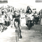 Ricardo Zúñiga, vencedor de l’etapa que va sortir de la Pobla el 1979.