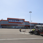 Imatge de la construcció de Bricomart a Lleida
