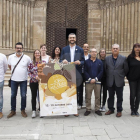 El acto de presentación de la 31ª edición de la Fira del Torró i la Xocolata a la Pedra d'Agramunt.
