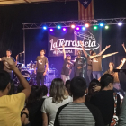 La banda leridana La Terrasseta de Preixens animó la noche del viernes el Festival de La Granadella.