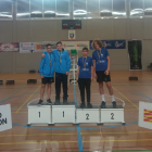 Podio para el club Bádminton Lleida