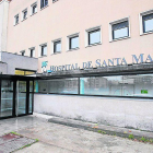 El departament de salut mental de l'hospital Santa Maria de Lleida.