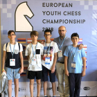 Guerau Masagué en el Europeo de ajedrez