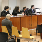 L’acusat ahir durant la vista oral celebrada a l’Audiència Provincial de Lleida.