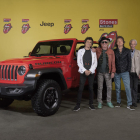 Jeep Wrangler, amb els Rolling Stones a la gira europea
